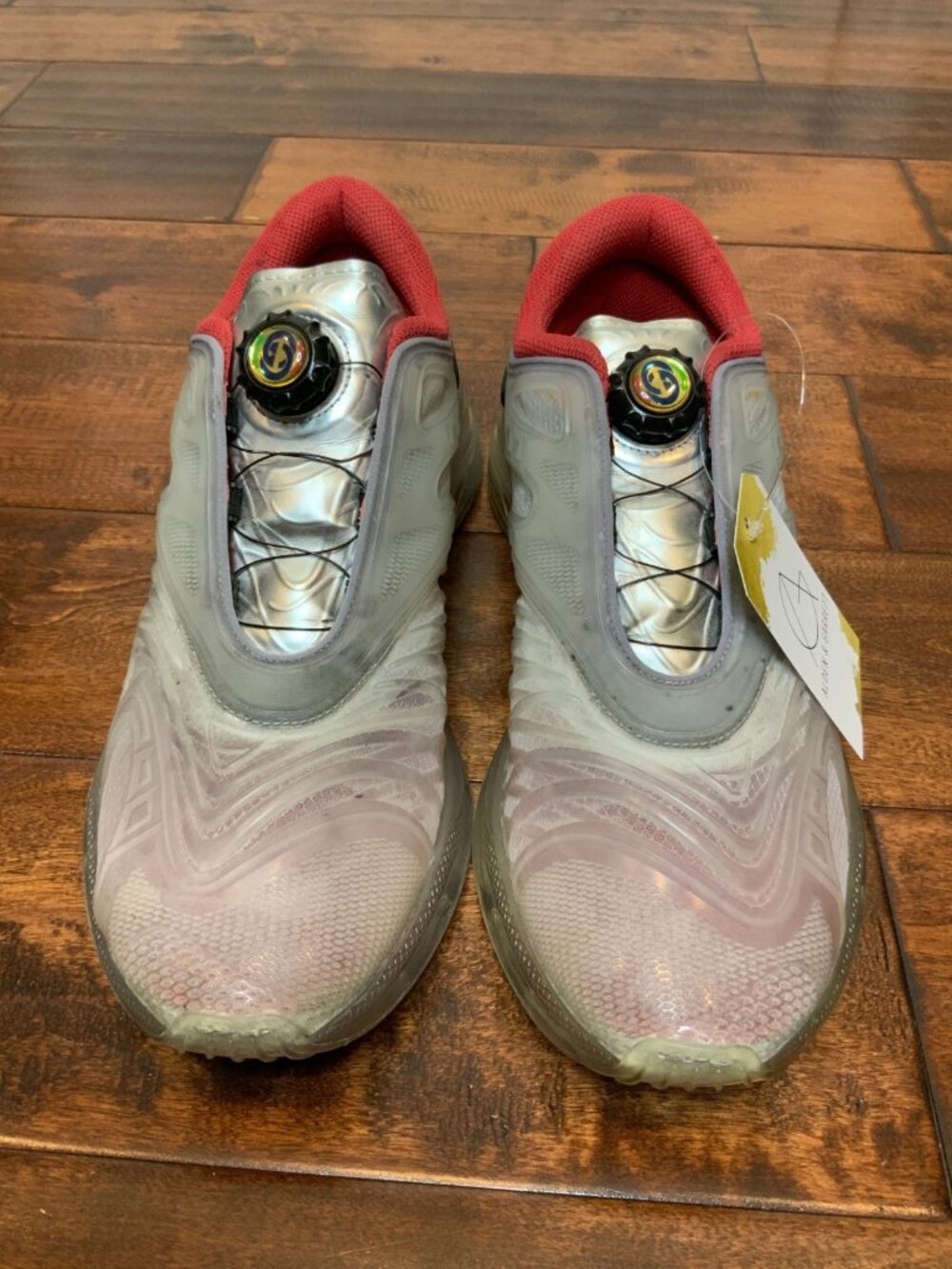Gucci Men's Ultrapace R "Transparent Red" 2021 Sneaker Authentic, Size 10 - Picture 2 of 10
